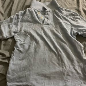 Baby blue polo